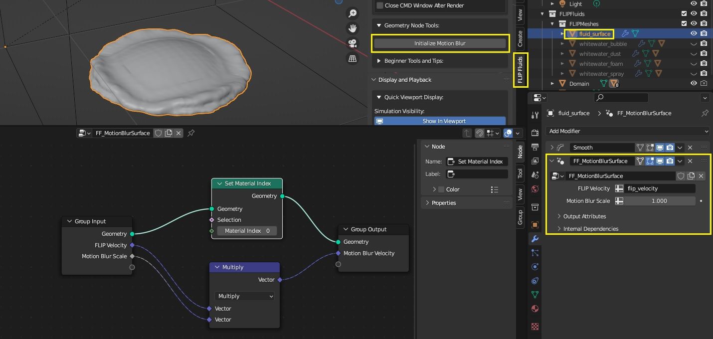 Blender插件（Filp Fluid）：Domain 属性设置