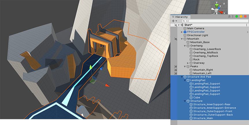 Unity3D:场景可见性