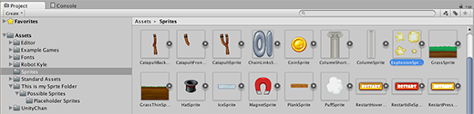Unity3D：Sprite编辑器