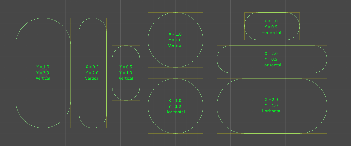Unity3D:2D 胶囊碰撞体