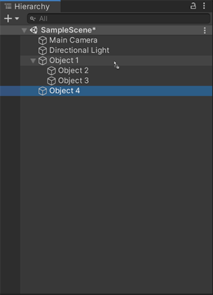Unity3D:Hierarchy 窗口