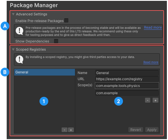 Unity3D:包管理器