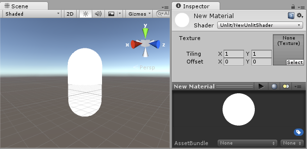 Unity3D：自定义着色器基础