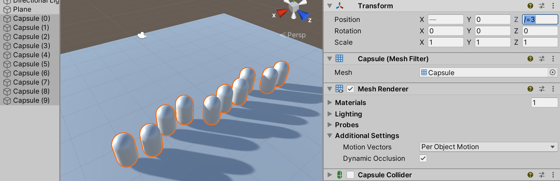 Unity3D:编辑属性