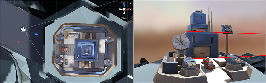 Unity3D：使用物理摄像机