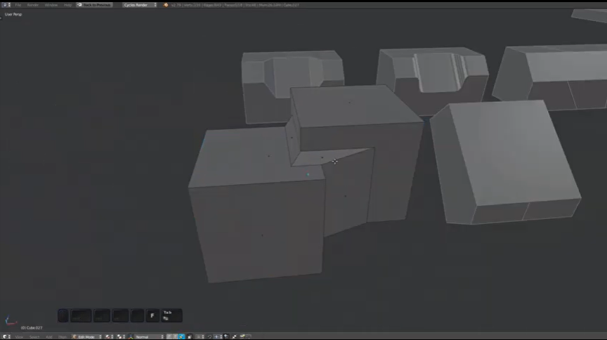 Blender机械建模插件MESHmachine倒角和圆角:倒角