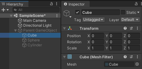Unity3D:停用游戏对象