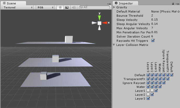 Unity3D:在 Unity 中创建功能层