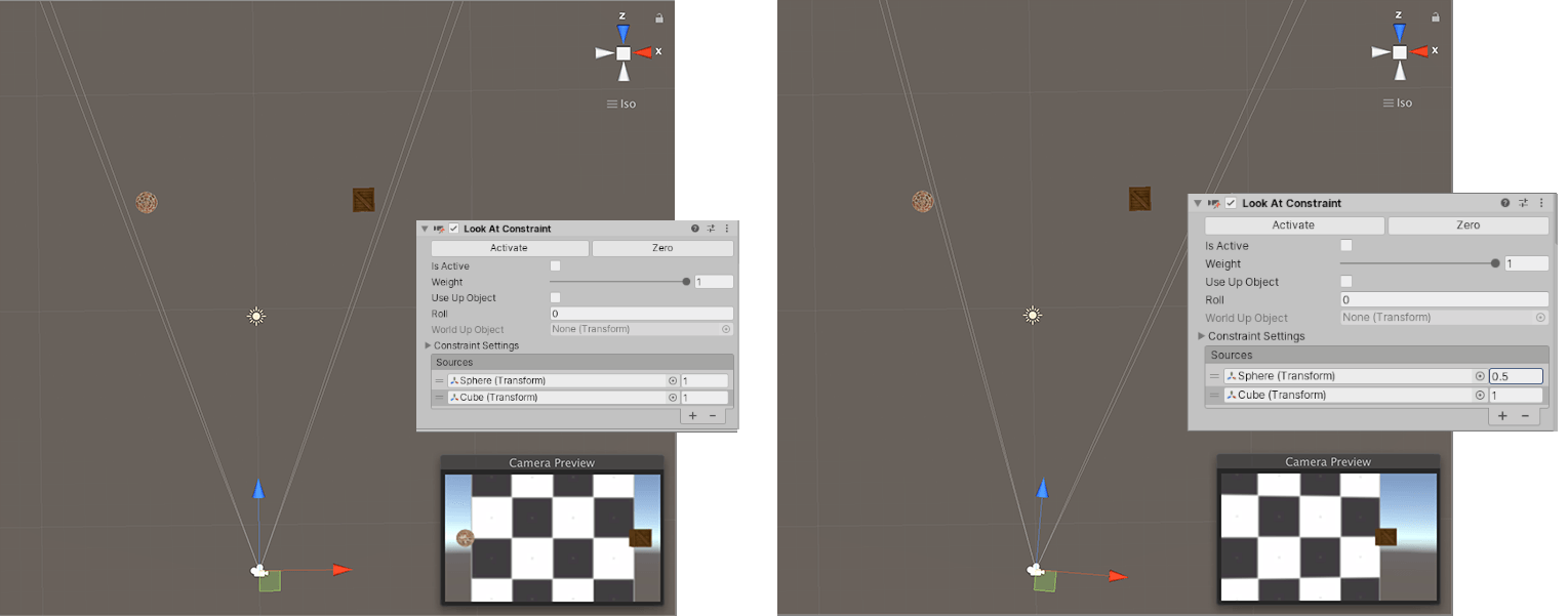 Unity3D:查看约束