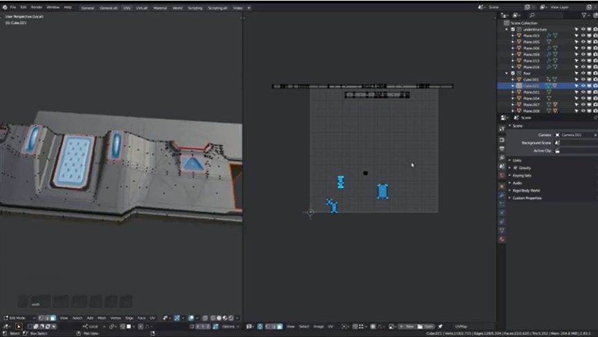 Blender材质处理插件：Decalmachine镜面装饰