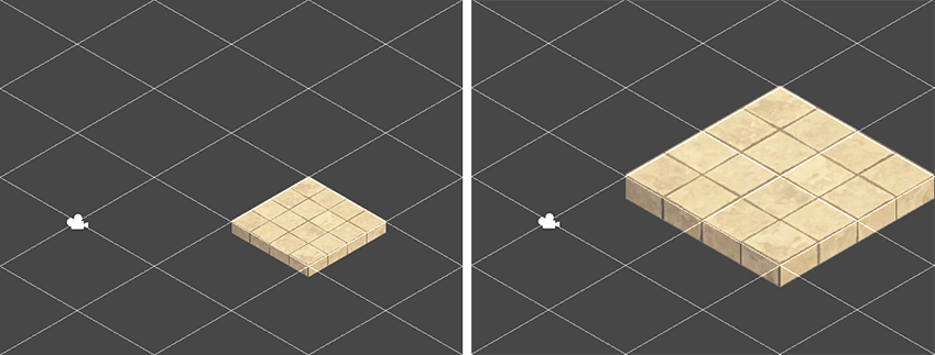 Unity3D:为等距瓦片地图导入和准备精灵