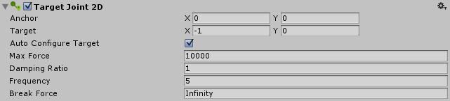 Unity3D：2D 目标关节