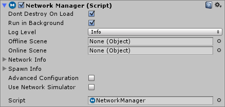 Unity3D :使用 网络管理器