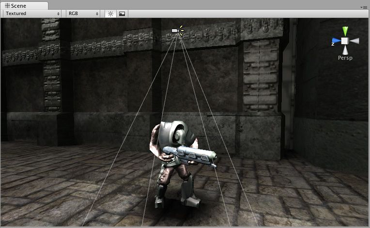 Unity3D :投影机组件