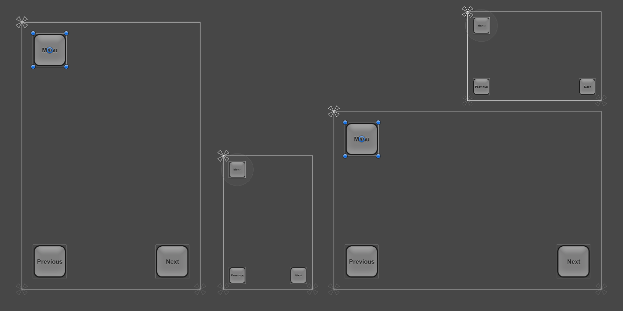 Unity3D :设计用于多种分辨率的 UI