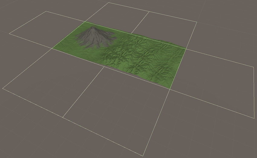 Unity3D ：Create Neighbor Terrains