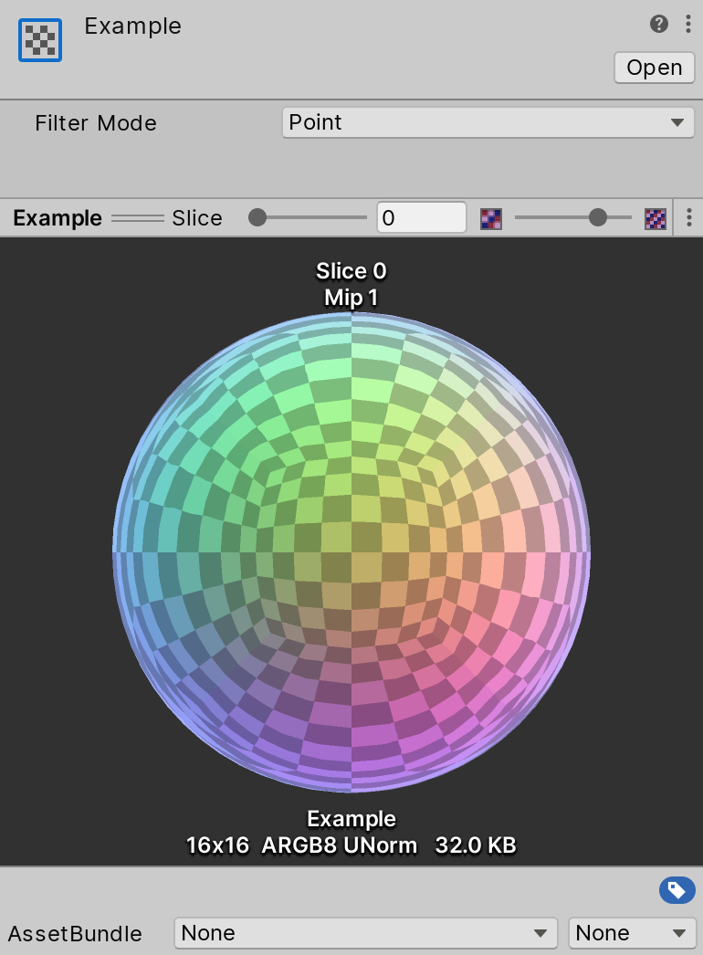 Unity3D:立方体贴图数组