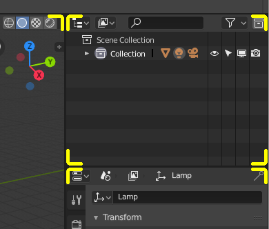 Blender:区域