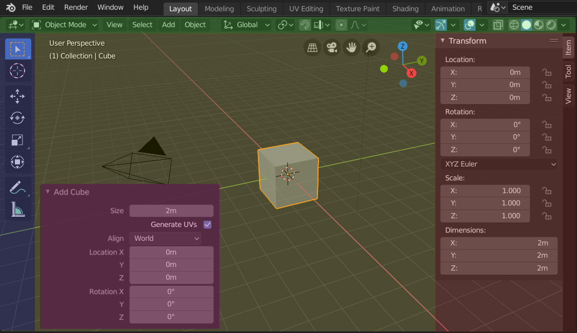 Blender：区块