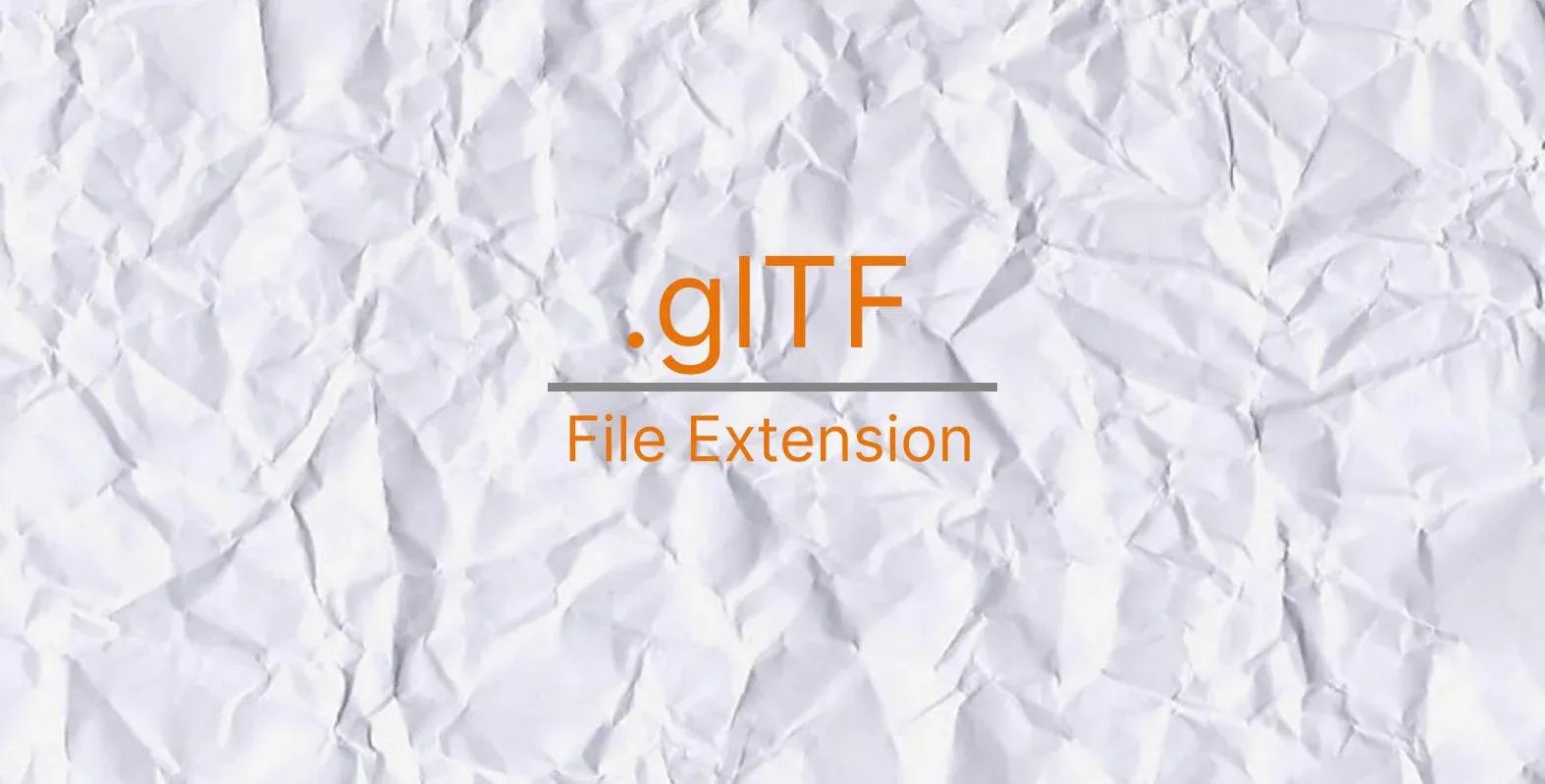 GLTF模型为什么越来越流行?