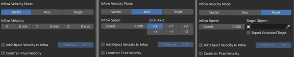 Blender插件（Filp Fluid）：流入对象设置
