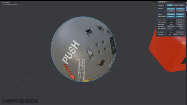 Blender材质处理插件：Decalmachine项目