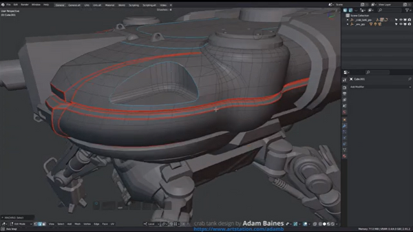 Blender机械建模插件MESHmachine:Select