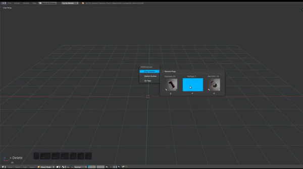 Blender机械建模插件MESHmachine:移除Plug