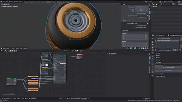 Blender材质处理插件：Decalmachine设置子集