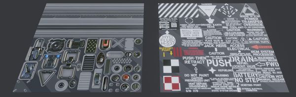 Blender材质处理插件：Decalmachine提供的资产