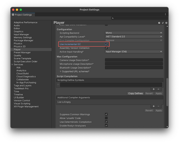 Unity3D：增量垃圾回收