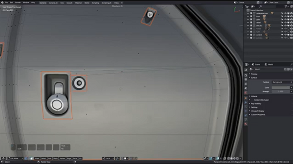 Blender材质处理插件：Decalmachine修剪切割