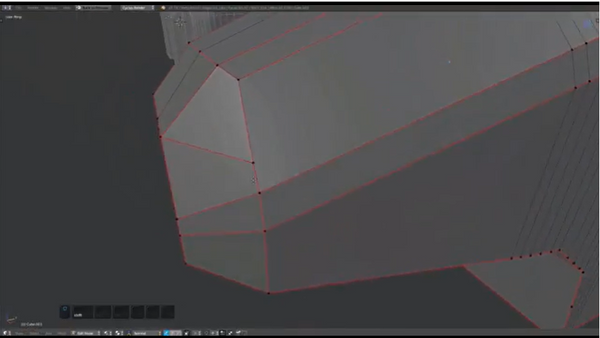 Blender机械建模插件MESHmachine倒角和圆角:四角