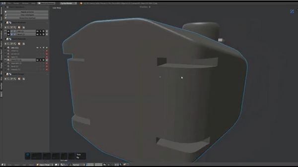 Blender机械建模插件MESHmachine:法线平整和拉直