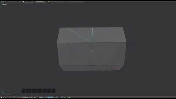 Blender机械建模插件MESHmachine倒角和圆角:标记循环