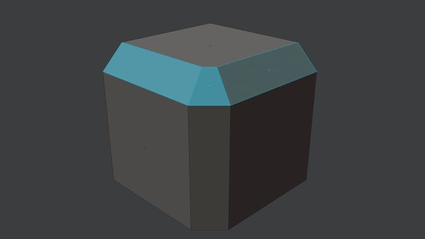 Blender机械建模插件MESHmachine倒角和圆角 ： 更改宽度