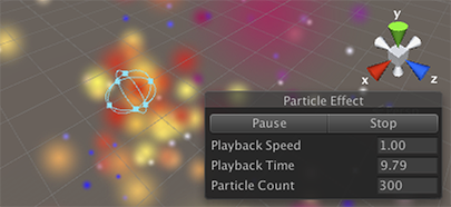 Unity3D：使用内置粒子系统