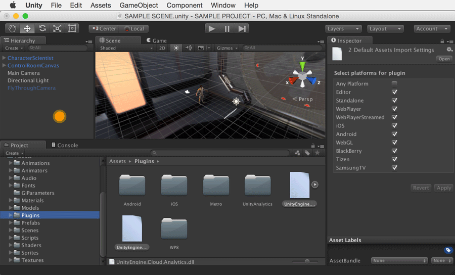 Unity3d：创建游戏脚本