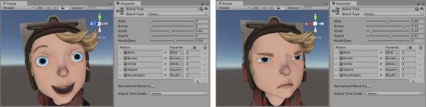 Unity3D ：直接混合