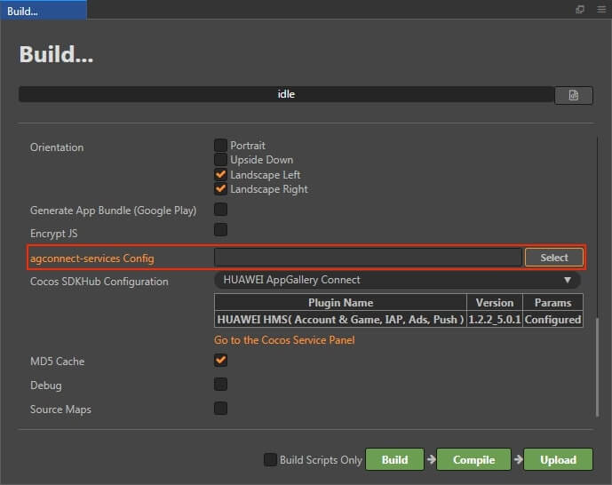 Cocos Service：云函数（AppGallery Connect）快速入门