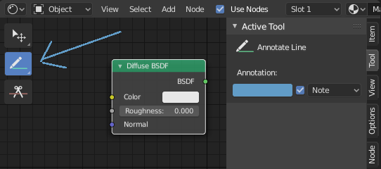 Blender基础教程：标注