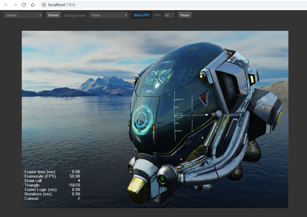 Cocos Creator3D：浏览器预览