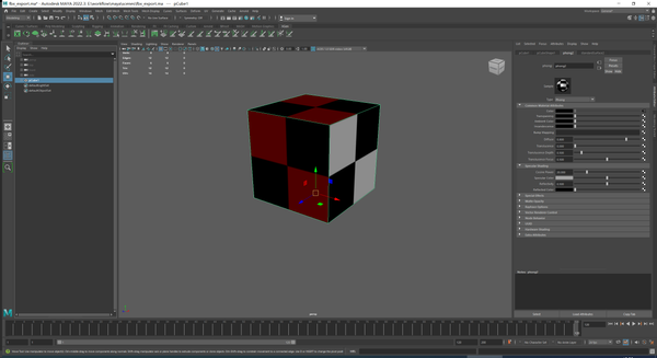 Cocos Creator:从 Maya 中导出 FBX 模型资源