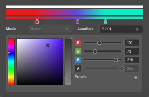 Cocos Creator3D：渐变色编辑器