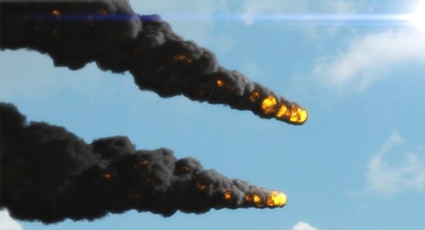 在 3ds Max 中使用 AfterBurn插件制作飞行中燃烧的小行星