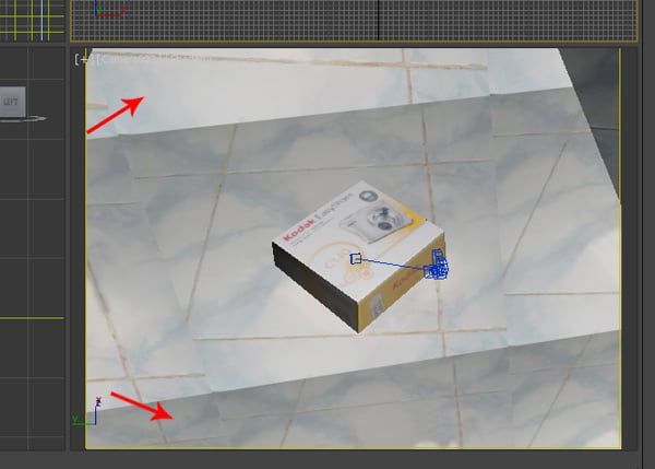 在 3ds Max 中使用相机映射将静止图像转换为实时素材