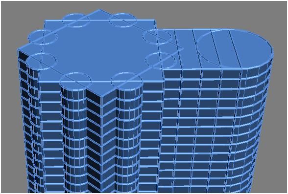 3Ds max入门教程：创建马来西亚双子塔3D模型