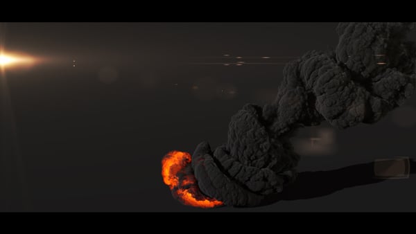 3Ds Max 图文教程：使用FumeFX 创建一个带有巨大烟雾轨迹的火球