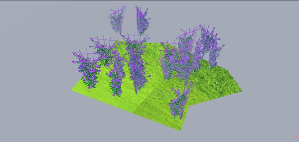 3D孪生场景搭建：模型区域摆放