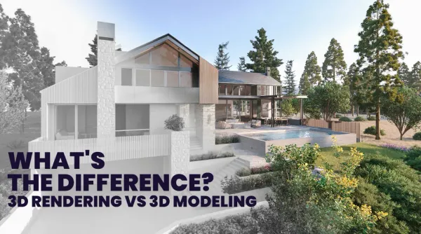 建筑可视化中的 3D 纹理
